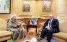 رئيس التحرير استقبل السفير المصري