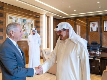 سمو رئيس الوزراء استقبل الرئيس التنفيذي لمجموعة بنك HSBC سمو رئيس الوزراء استقبل الرئيس التنفيذي لمجموعة بنك HSBC