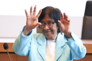 الأمم المتحدة ترحب بمنح القاضية نافي بيلاي جائزة نوبل للسلام 2026.. وترامب غاضب الأمم المتحدة ترحب بمنح القاضية نافي بيلاي جائزة نوبل للسلام 2026.. وترامب غاضب