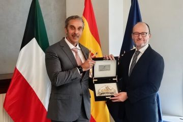 نائب وزير الخارجية ناقش المستجدات الإقليمية والدولية مع وزير الشؤون الخارجية الإسباني نائب وزير الخارجية ناقش المستجدات الإقليمية والدولية مع وزير الشؤون الخارجية الإسباني