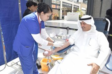 30 دقيقة حياة جديدة ... حملة للتبرع بالدم في الأحمدي 30 دقيقة حياة جديدة ... حملة للتبرع بالدم في الأحمدي