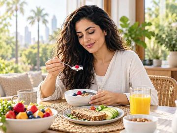 الفطور والنوم والرياضة.. عادات يومية ضرورية لمواجهة التوتر الفطور والنوم والرياضة.. عادات يومية ضرورية لمواجهة التوتر