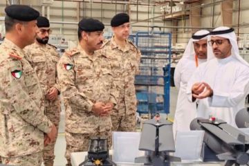 وفد رئاسة الأركان اطلع على أحدث تقنيات إيدج الإماراتية