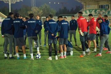 الكويت يختتم استعداداته للقاء ناساف في أبطال آسيا الثاني
