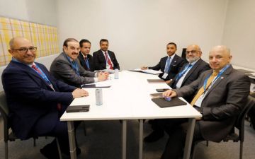 الرفاعي يبحث التعاون بالتنمية وتوسيع الشراكة مع البنك الدولي و مؤسسة التمويل الرفاعي يبحث التعاون بالتنمية وتوسيع الشراكة مع البنك الدولي و مؤسسة التمويل