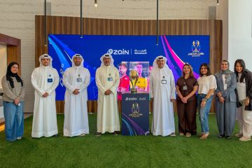 «زين» تستهل الجولة الترويجية لكأس السوبر السعودي في الكويت
