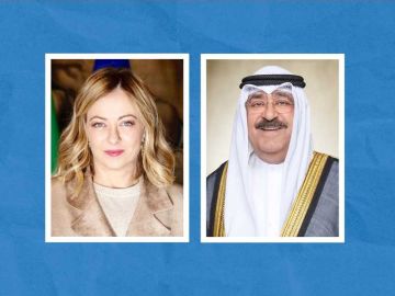 سمو أمير البلاد يستقبل رئيسة وزراء إيطاليا بمناسبة زيارتها الرسمية للبلاد سمو أمير البلاد يستقبل رئيسة وزراء إيطاليا بمناسبة زيارتها الرسمية للبلاد
