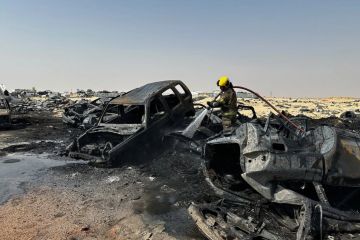 الإطفاء تسيطر على حريق في سكراب النعايم.. بلا إصابات الإطفاء تسيطر على حريق في سكراب النعايم.. بلا إصابات