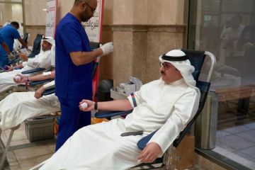  الشؤون الإسلامية تنظم حملة وياك..فزعة أهل الكويت للتبرع بالدم