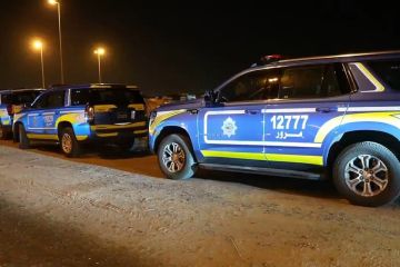 حملة أمنية ومرورية في الجهراء الصناعية حملة أمنية ومرورية في الجهراء الصناعية