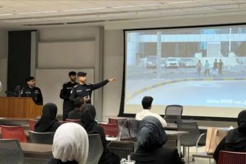جامعة الكويت تطلق حملة للتوعية بالسلامة المرورية بالتعاون مع الداخلية جامعة الكويت تطلق حملة للتوعية بالسلامة المرورية بالتعاون مع الداخلية
