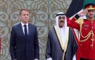 أمير الكويت يستقبل الرئيس الفرنسي في زيارة رسمية