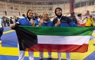 ثلاث لاعبات من منتخب الكويت للتايكوندو يحققن ثلاث ميداليات برونزية