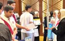 الجامعة تشارك بالمعرض الدولي للتعليم العالي