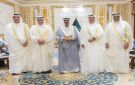 سمو الأمير يستقبل رئيس الأعلى للقضاء ونائب رئيس محكمة التمييز ورئيس الاستئناف 