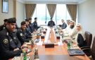 الوهيب يبحث مع ممثلي الأشغال تطوير مباني الداخلية 