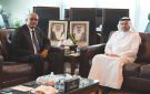 المبارك وسفير الصومال يبحثان التعاون الملاحي