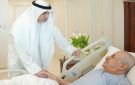 النائب الأول يزور الفريق المتفاعد عبدالله الفارس للاطمئنان على صحته