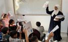 مدرسة فلسطينية في سيناء المصرية تحتضن 400 طفل نازح من غزة