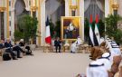 الرئيسان الإماراتي والفرنسي يبحثان بأبوظبي احتواء تداعيات التطورات الإقليمية