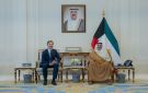 سمو ولي العهد يسقبل وزير الشؤون الخارجية والأوروبية في سلوفاكيا