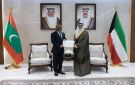 سمو الأمير يتلقى رسالة خطية من رئيس المالديف تتصل بالعلاقات الثنائية.. تسلمها وزير الخارجية