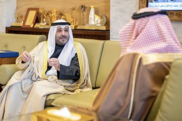 سفير الكويت لدى السعودية يبحث مع أمير الرياض العلاقات الثنائية الوطيدة والمتجذرة سفير الكويت لدى السعودية يبحث مع أمير الرياض العلاقات الثنائية الوطيدة والمتجذرة