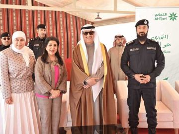 التجاري يرعى ويشارك في معرض حبر بالجهراء