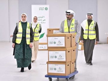  التجاري يوزع نقصة رمضان على الأسر المتعففة