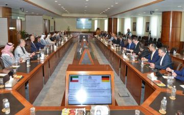 الكويت وألمانيا تبحثان فرص الشراكات الاقتصادية المباشرة بين الشركات الكويت وألمانيا تبحثان فرص الشراكات الاقتصادية المباشرة بين الشركات