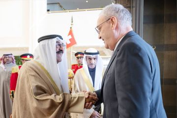 رئيس الاتحاد السويسري: حريصون على تعزيز العلاقات الثنائية مع الكويت رئيس الاتحاد السويسري: حريصون على تعزيز العلاقات الثنائية مع الكويت