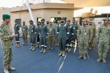 وكيل الحرس الوطني يؤكد على الالتزام بالتعليمات والواجبات