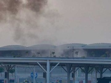  الأشغال : استهداف طائرة مسيرة لمشروع مطار الكويت الجديد (T2)