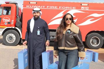  برقان وقوة الإطفاء العام يطلقان حملة توعوية للسلامة