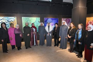 مريم الزدجالي: الحرف العربي بطل لوحاتي