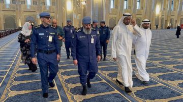 قوة الإطفاء تتفقد أنظمة السلامة في المسجد الكبير