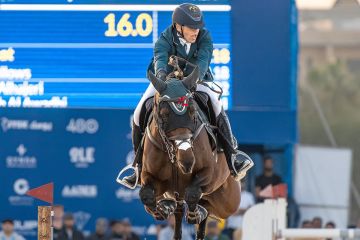 عبدالله الشربتلي يكتسح مهرجان KIB   The Stadium لقفز الحواجز