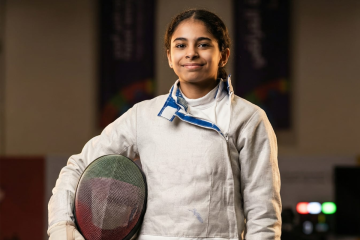 الكويتية الجود السعيد تحرز برونزية السابر بـ عربية أندية السيدات في الشارقة