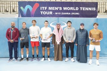 سلطانوف يفوز ببطولة الكويت الدولية للتنس للمحترفين