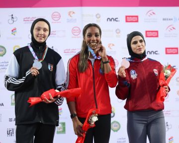 ذهبية للخضر وفضية لمندني وبرونزية للعازمي في دورة الأندية العربية للسيدات بالشارقة ذهبية للخضر وفضية لمندني وبرونزية للعازمي في دورة الأندية العربية للسيدات بالشارقة