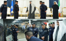 وزير الداخلية يتفقد النقطة الامنية الرئيسية ويطلع على جاهزية غرفة العمليات الميدانية