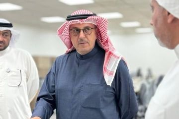 المخيزيم يتفقد مراكز الإيواء في وزارة الكهرباء والماء للتأكد من جاهزيتها