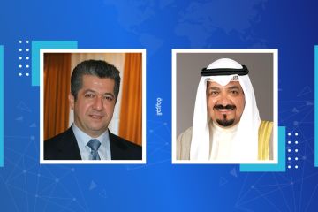 رئيس حكومة كردستان العراق يدين الهجمات الإيرانية على الكويت رئيس حكومة كردستان العراق يدين الهجمات الإيرانية على الكويت