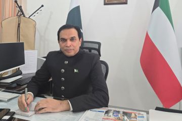 السفير الباكستاني لـ الجريدة : دعم استقرار الكويت وصمودها الاقتصادي أولوية السفير الباكستاني لـ الجريدة : دعم استقرار الكويت وصمودها الاقتصادي أولوية