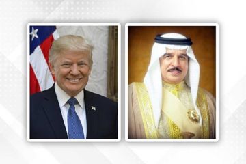 ترمب يؤكد لعاهل البحرين دعم واشنطن لأمن دول الخليج