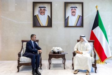 وزير الخارجية يبحث مع المبعوث الأوروبي تداعيات العدوان الإيراني