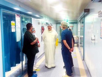 وزير الصحة زار مصابا في الصباح : تكامل الجهود الطبية لتحقيق أفضل النتائج العلاجية