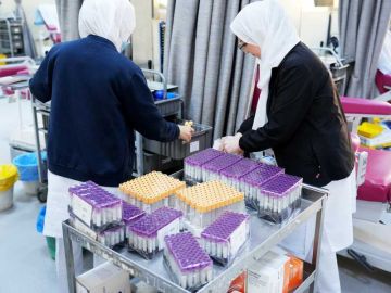  الصـحة : مخزون إستراتيجي آمن من الدم ومشتقاته