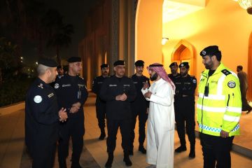 وكيل الداخلية يتفقد الاستعدادات الأمنية لتأمين المساجد ودور العبادة