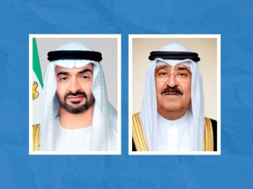 سمو الأمير يتلقى اتصالا هاتفيا من رئيس دولة الإمارات سمو الأمير يتلقى اتصالا هاتفيا من رئيس دولة الإمارات